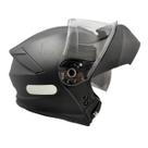 Capacete Escamoteável Xtroy Articulado Robocop C Óculos Fumê
