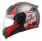 Capacete Etceter Rpm Gladiator Robocop Articulado Brilhante Capacete Etceter Rpm Gladiator Robocop Articulado Brilhante