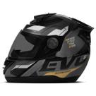 Capacete evolution g8 evo brilhante + viseira fumê Capacete evolution g8 evo brilhante + viseira fumê
