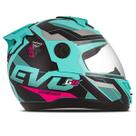 Capacete Evolution G8 Fosco Tamanho 60 CAP-719VDTPK