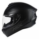 Capacete Fechado Asx Draken Solid Moto Preto Fosco Masculino Feminino Esportivo Tamanho 58 com Viseira Cristal Capacete Fechado Asx Draken Solid Moto Preto Fosco Masculino Feminino Esportivo Tamanho 58 com Viseira Cristal