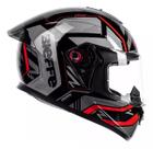 Capacete Fechado Bieffe B12 Phanton Preto Grafite Moto Capacete Fechado Bieffe B12 Phanton Preto Grafite Moto