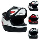 Capacete Fechado Com Narigueira Para Moto Viseira Transparente Automatic Casco Em ABS Resistente Com Forro Removível Capacete Fechado Com Narigueira Para Moto Viseira Transparente Automatic Casco Em ABS Resistente Com Forro Removível