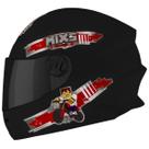 Capacete Fechado Mixs Start Infantil Blocks