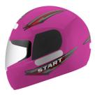 Capacete Fechado Moto Mixs Start Masculino Feminino Segurança Conforto Capacete Fechado Moto Mixs Start Masculino Feminino Segurança Conforto