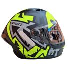 Capacete Fechado Mt Stinger 2 Meld B3 Amarelo Fluor Fosco