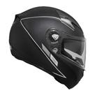 Capacete Fechado Novo Ebf Xtroy Solid Preto Fosco Com Óculos Tamanho:58Cor:Preto Fosco