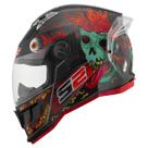Capacete Fechado Stealth Zombie Brilhante Pro Tork Masculino Feminino Segurança Conforto