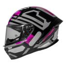 Capacete feminino gp tech pilot blade rosa -