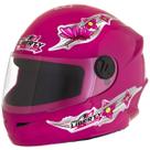 Capacete Feminino Infantil Fechado Pro Tork Liberty Four Girls Urbano Passeio Seguro Selo Inmetro