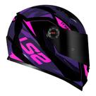 Capacete Feminino LS2 FF358 Tank Roxo Rosa Brilhante Fechado Capacete Feminino LS2 FF358 Tank Roxo Rosa Brilhante Fechado