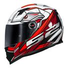 Capacete Feminino LS2 FF358 Xdron Vermelho Brilhante Fechado Capacete Feminino LS2 FF358 Xdron Vermelho Brilhante Fechado
