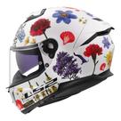 Capacete Feminino LS2 FF808 Flowers Flores Oculos Moto