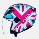 Capacete Feminino Masculino Asx Aberto City Air Inglaterra