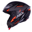Capacete Feminino Masculino Asx Aberto City Air Square Moto