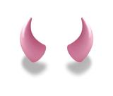 Capacete Flair MagneaTohz Large Pink Devil Horns para capacete