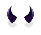Capacete Flair MagneaTohz Large Purple Devil Horns para capacete Capacete Flair MagneaTohz Large Purple Devil Horns para capacete