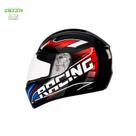 Capacete fly f-9 racing pt/az t-62