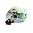 Capacete Fw3 Para Moto X Open Branco Brasil Tamanho 58