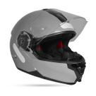 Capacete Gp Tech A118 Sv Mono Articulado Cinza