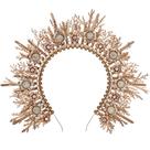 Capacete Halo Crown COSUCOS Woodland Leaves feito à mão