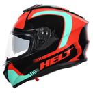Capacete helt avant glass kandux vermelho