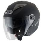 Capacete helt new city aberto preto fosco