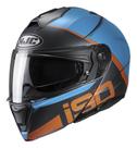 Capacete HJC I90 May Azul e Laranja Capacete HJC I90 May Azul e Laranja