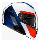 Capacete HJC I91 Bina Branco, Vermelho e Azul
