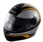 Capacete Honda Genuíno HF3 2021 Preto/Dourado Tamanho 60
