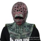 Capacete Horror Scary Beam Grimace Props Alien Green Latex