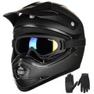 Capacete ILM Youth Kids ATV Motocross B07 Matte Black DOT Capacete ILM Youth Kids ATV Motocross B07 Matte Black DOT
