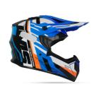 Capacete Ims Revo Infantil Azul/Branco