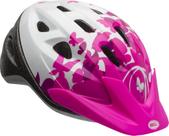 Capacete infantil Bell Rally Pink/White Flutter de 5 a 8 anos (52-56 cm)