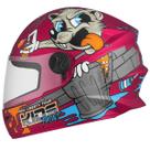 Capacete Infantil Fechado Integral Lançamento New Liberty Four Pro Tork Kids Paint Fosco