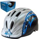Capacete Infantil KidZamo - Estrela Azul KZ-008