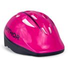 Capacete Infantil Nathor Rosa para Bicicleta e Triciclo com Regulagem