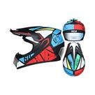 Capacete Infantil para Motocross e Downhill - 3 Bicicletas Off-Road