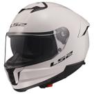 Capacete integral LS2 Stream II Gloss White Medium SunShield