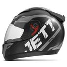 Capacete Jett Evo Line Cinza Brilhante Tamanho 60 CAP-697CZ - Pro Tork