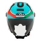 Capacete kyt d-city dennis foggia leopard replica xl