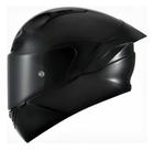 Capacete Kyt Nz Race Carbon Gloss Fibra De Carbono Desenho:Monocolor/PretoTamanho do capacete:60Cor:PretoGenero:Uniss