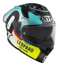 Capacete Kyt R2r Max Foggia Misano 2022 Com Viseira Solar