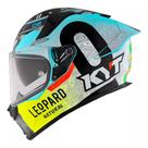 Capacete kyt r2r max foggia misano 2022 replica