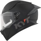 Capacete KYT R2R Plain Matt Black Capacete KYT R2R Plain Matt Black