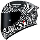 Capacete KYT TT Course Espargaro Winter Test 2020 Preto e Branco Fosco Capacete KYT TT Course Espargaro Winter Test 2020 Preto e Branco Fosco