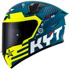 Capacete kyt tt-course fuselage yellow (gloss)