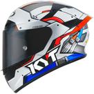 Capacete KYT TT Course Ratthapark Space Monkey Azul