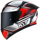 Capacete KYT TT Course Tourist - Vermelho/Preto