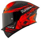 Capacete KYT TT Revo Combustion Vermelho Spoiler Moto Brasil Capacete KYT TT Revo Combustion Vermelho Spoiler Moto Brasil